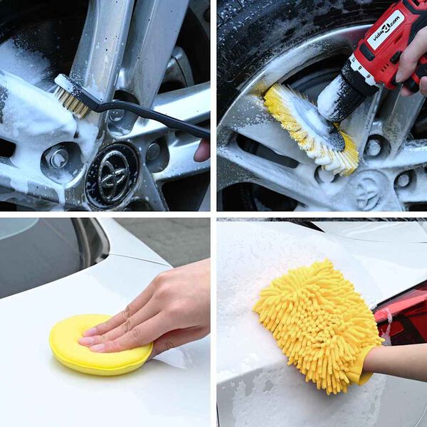 vidaXL Sada kart&aacute;čů na auto V&iacute;cebarevn&yacute; polyratan