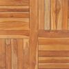 vidaXL Stoln&iacute; deska masivn&iacute; teakov&eacute; dřevo čtvercov&aacute; 90 x 90 x 2,5 cm