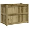 vidaXL Zahradn&iacute; truhl&iacute;k 90 x 50 x 50 cm impregnovan&eacute; borov&eacute; dřevo