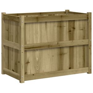 vidaXL Zahradn&iacute; truhl&iacute;k 90 x 50 x 50 cm impregnovan&eacute; borov&eacute; dřevo