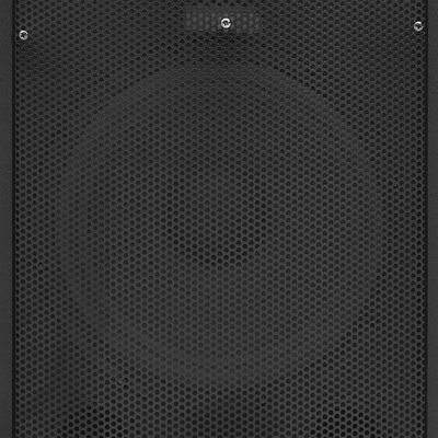 vidaXL Profesionální pasivní reproduktor hi-fi 1000 W černý 37x37x64cm