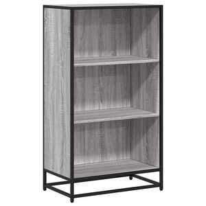 vidaXL Knihovna &scaron;ed&aacute; sonoma 60x35x107,5 cm kompozitn&iacute; dřevo