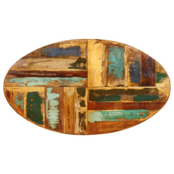 vidaXL Jídelní stůl 140 x 80 x 75 cm masivní recyklované dřevo