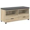 vidaXL Chodbičkov&aacute; lavice Sonoma dub 100 x 38 x 46 cm