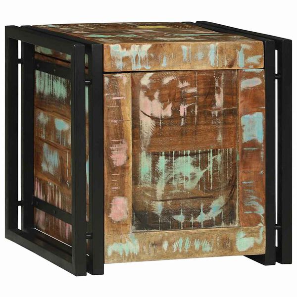 vidaXL Úložná krabice 40 x 40 x 40 cm Masivní akáciové dřevo