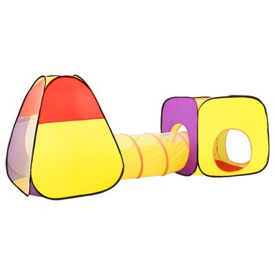 vidaXL Dětský stan na hraní vícebarevný 255 x 80 x 100 cm