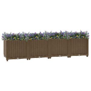 vidaXL Vyv&yacute;&scaron;en&yacute; z&aacute;hon 160 x 40 x 38 cm polypropylen