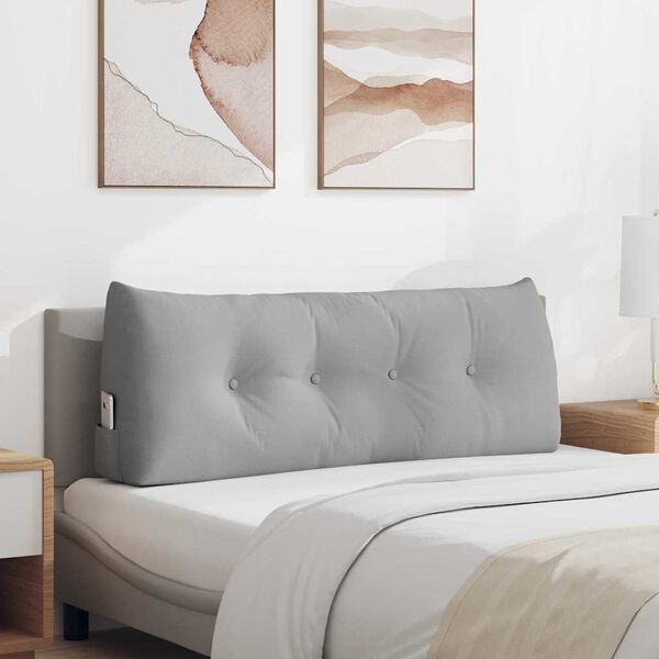 vidaXL Pol&scaron;t&aacute;ř na z&aacute;da Oblačno &scaron;ed&aacute; 120 x 24 x 50 cm textil