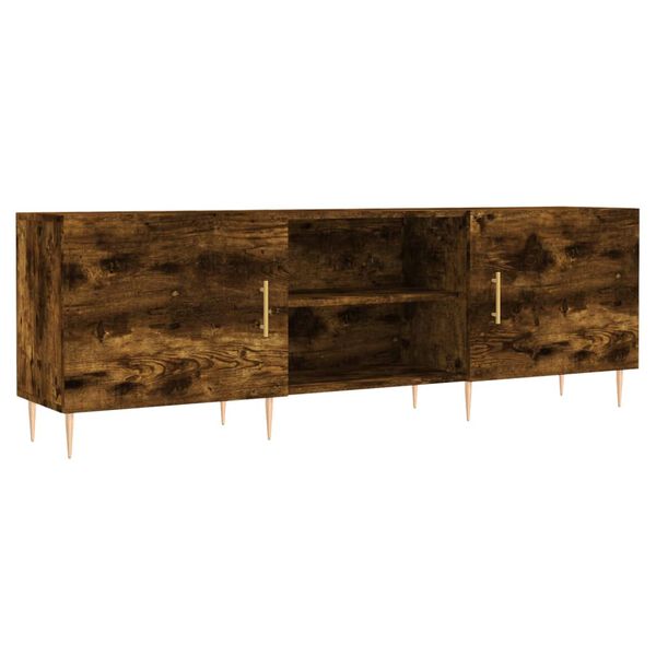 vidaXL TV skř&iacute;ňka kouřov&yacute; dub 150 x 30 x 50 cm kompozitn&iacute; dřevo