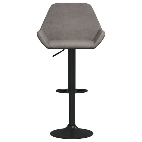 vidaXL Barov&eacute; židle 2 ks světle &scaron;ed&eacute; samet