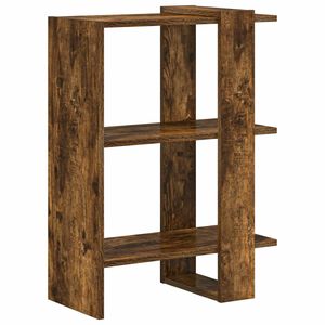 vidaXL Knihovna 2 &uacute;rovn&iacute; 52 x 25 x 71,5 cm Kompozitn&iacute; dřevo