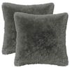 vidaXL Povlak na pol&scaron;t&aacute;ř 2 pcs HEERLEN Světle &scaron;ed&aacute; 30 x 30 cm