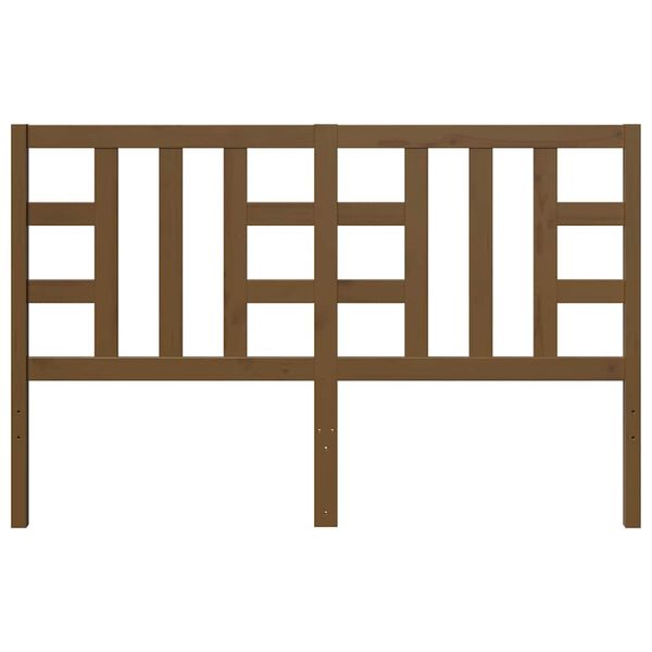 vidaXL Čelo postele medově hněd&eacute; 166 x 4 x 100 cm masivn&iacute; borovice