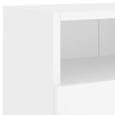 vidaXL 5dílná obývací stěna bílá kompozitní dřevo