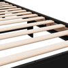 vidaXL Rám postele černý 75 x 190 cm kompozitní dřevo a kov