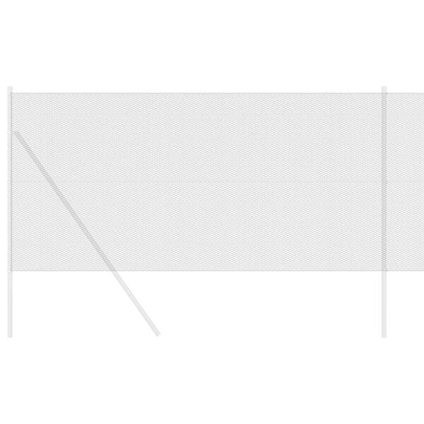 vidaXL Hexagonální oplocení Šedá 1 x 100 m PVC