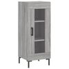 vidaXL Skř&iacute;ň highboard &scaron;ed&aacute; sonoma 34,5 x 34 x 180 cm kompozitn&iacute; dřevo
