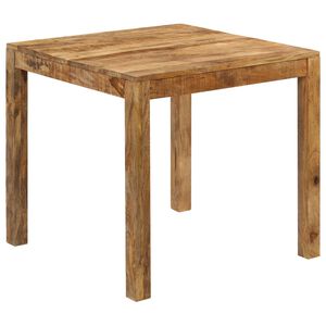 vidaXL J&iacute;deln&iacute; stůl 82 x 80 x 76 cm masivn&iacute; mangovn&iacute;kov&eacute; dřevo