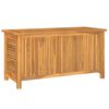 vidaXL Zahradn&iacute; &uacute;ložn&yacute; box s vložkou 114 x 50 x 58 cm masivn&iacute; teak
