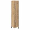 vidaXL Vysok&yacute; bufet Artisanov&yacute; dub 34,5 x 34 x 180 cm Kompozitn&iacute; dřevo