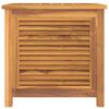 vidaXL Zahradn&iacute; &uacute;ložn&yacute; box s vložkou 60 x 50 x 58 cm masivn&iacute; teak