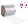 vidaXL Z&aacute;věs do dveř&iacute; průhledn&yacute; 200 mm x 1,6 mm 10 m PVC