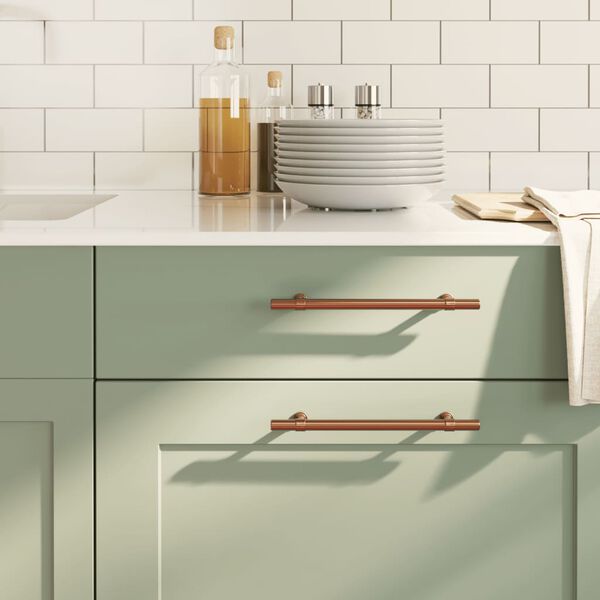 vidaXL N&aacute;bytkov&eacute; &uacute;chytky 20 ks bronzov&eacute; 160 mm nerezov&aacute; ocel