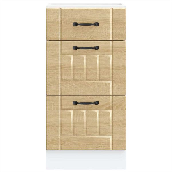 vidaXL Kuchyňsk&aacute; spodn&iacute; skř&iacute;ňka "Lucca" dub sonoma kompozitn&iacute; dřevo