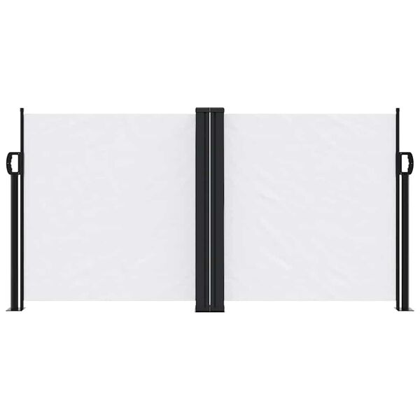 vidaXL Zatahovac&iacute; bočn&iacute; mark&yacute;za b&iacute;l&aacute; 120 x 600 cm