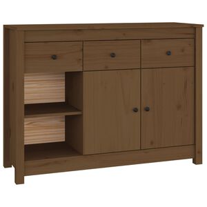 vidaXL Př&iacute;born&iacute;k medově hněd&yacute; 100 x 35 x 74 cm masivn&iacute; borov&eacute; dřevo
