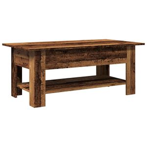 vidaXL Konferenčn&iacute; stolek old wood 102 x 55 x 42 cm kompozitn&iacute; dřevo