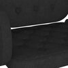 vidaXL Barov&aacute; židle čern&aacute; textil