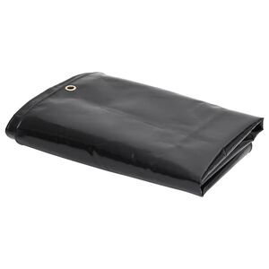 vidaXL Plachta 650 g/m&sup2; 2 x 3 m čern&aacute;