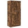 vidaXL &Scaron;atn&iacute; skř&iacute;ň kouřov&yacute; dub 82,5 x 51,5 x 180 cm kompozitn&iacute; dřevo