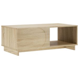 vidaXL Konferenčn&iacute; stolek Dub sonoma 95 x 50,5 x 35 cm