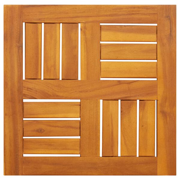 vidaXL Stolní deska 40 x 40 x 2 cm čtvercová masivní akáciové dřevo