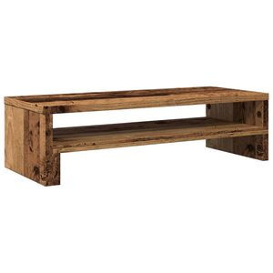 vidaXL Stojan na monitor old wood 54 x 22 x 15 cm kompozitn&iacute; dřevo