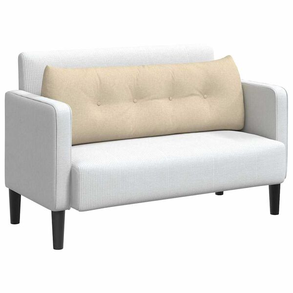 vidaXL Pol&scaron;t&aacute;ř na z&aacute;da Kr&eacute;mov&aacute; 140 x 24 x 50 cm textil