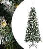 vidaXL Uměl&yacute; v&aacute;nočn&iacute; stromeček Zelen&aacute; 180 cm PVC, plast a ocel