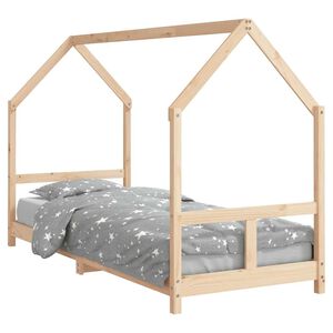 vidaXL Dětsk&aacute; postel 80 x 200 cm masivn&iacute; borov&eacute; dřevo