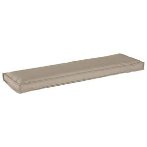 vidaXL Pol&scaron;t&aacute;ř Taupe 140 x 40 x 8 cm Oxford l&aacute;tka