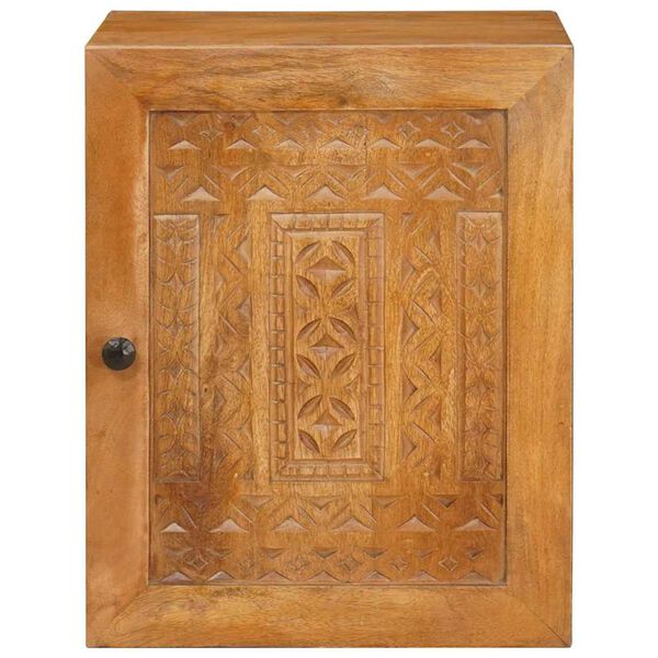 vidaXL Koupelnov&aacute; skř&iacute;ň Světle hněd&aacute; 38 x 33 x 48 cm kompozitn&iacute; dřevo