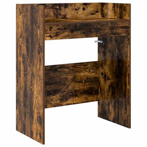 vidaXL DJ stůl Kouřov&yacute; dub 62 x 45 x 102 cm Kompozitn&iacute; dřevo