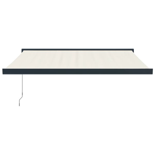 vidaXL Zatahovac&iacute; mark&yacute;za kr&eacute;mov&aacute; 3 x 2,5 m textil a hlin&iacute;k