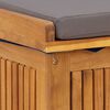 vidaXL Venkovní box na polštáře 60x50x61 cm Masivní dřevo Akácie