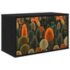 vidaXL N&aacute;stěnn&aacute; TV skř&iacute;ň ZAANDAM 69 x 33 x 40 cm Čern&yacute; dub