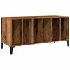 vidaXL Skř&iacute;ňka na LP desky old wood 100 x 38 x 48 cm kompozitn&iacute; dřevo