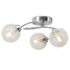 vidaXL Stropn&iacute; sv&iacute;tidlo se 3 LED ž&aacute;rovkami G9 120 W