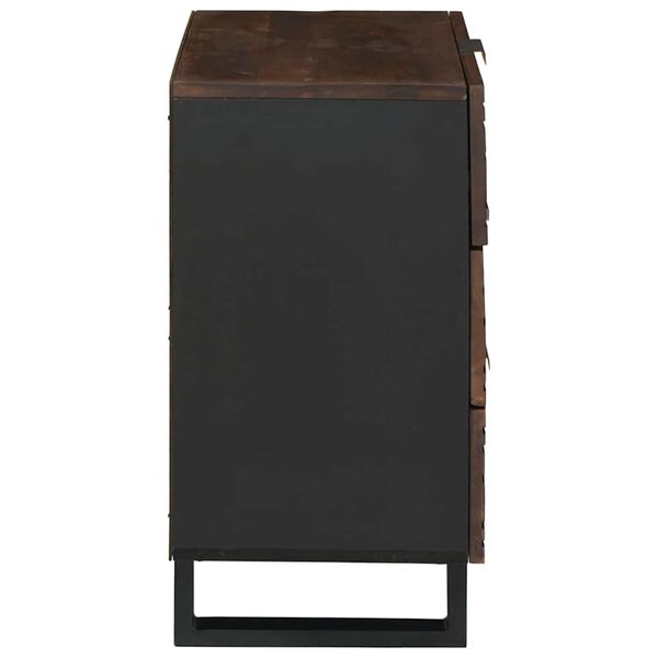 vidaXL Nočn&iacute; skř&iacute;ňka se z&aacute;suvkou Vla&scaron;sk&yacute; ořech 50 x 33 x 62 cm