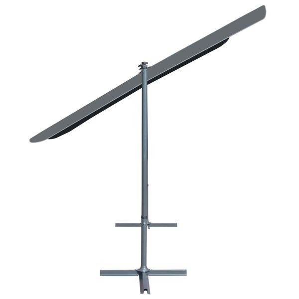 vidaXL Alt&aacute;n s nakl&aacute;pěc&iacute; zatahovac&iacute; střechou 350x253x196cm antracitov&yacute;